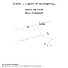 Планка карнизная 100х69х2000 NormanMP (ПЭ-01-RR32-0.5)